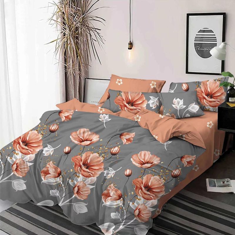 product_7282 Lenjerie de pat pentru pat dublu - material textil tip finet , 6 piese LF7-20803 - imagine 1