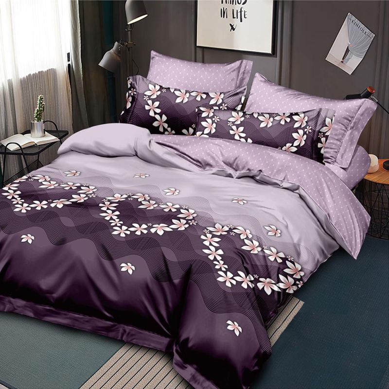 product_7290 Lenjerie de pat pentru pat dublu - material textil tip finet , 6 piese LF7-20961 - imagine 1